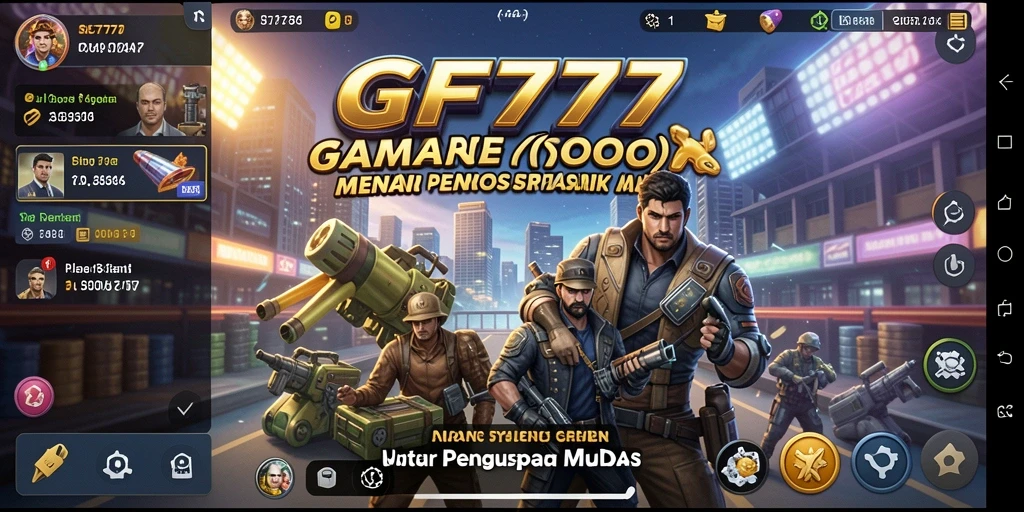 Tampilan gameplay menarik dari GF777 dengan berbagai elemen bisnis.
