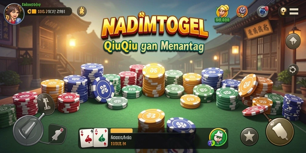 Tampilan gameplay seru di NADIMTOGEL QiuQiu.