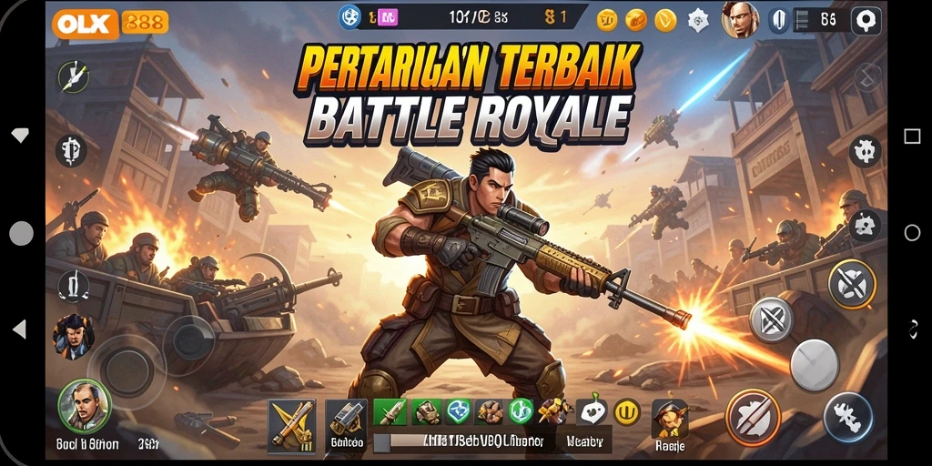 Tampilan menarik dari gameplay intens di OLX888.